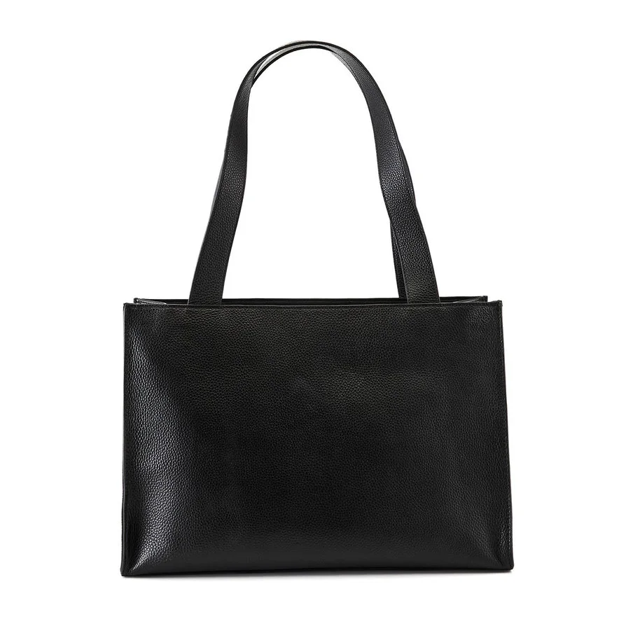 OEM Ladies Luxury Tote Genuine Leather High Quality Handbag Top Handle Hard Purse Big Women Tote Bag with Custom Embossed Logo