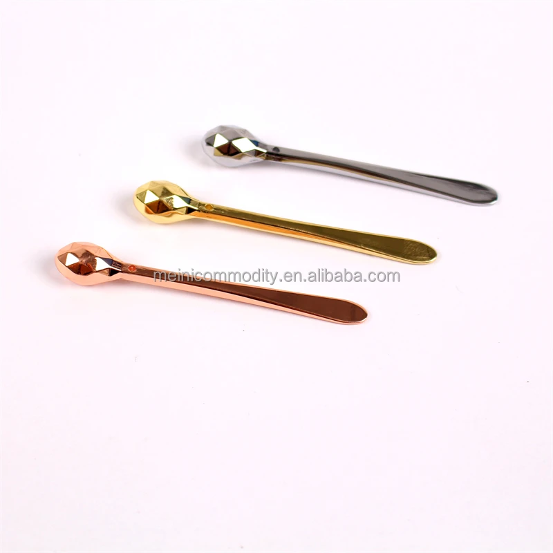 supply free sample custom spatula cosmetic beauty scoop eye cream spoon spoon cosmetic gold g stick packaging cosmetic