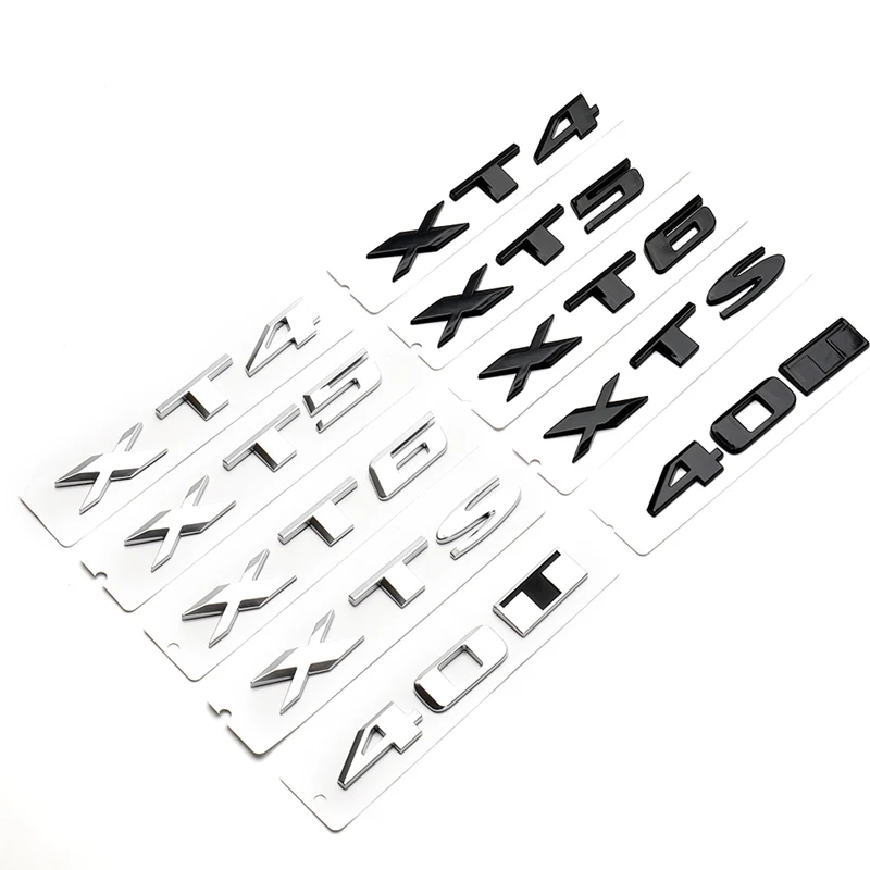 Atsl/Awd Emboss Plastic Black 3D Letter Name Plate Abs Front Grill Badge Emblem