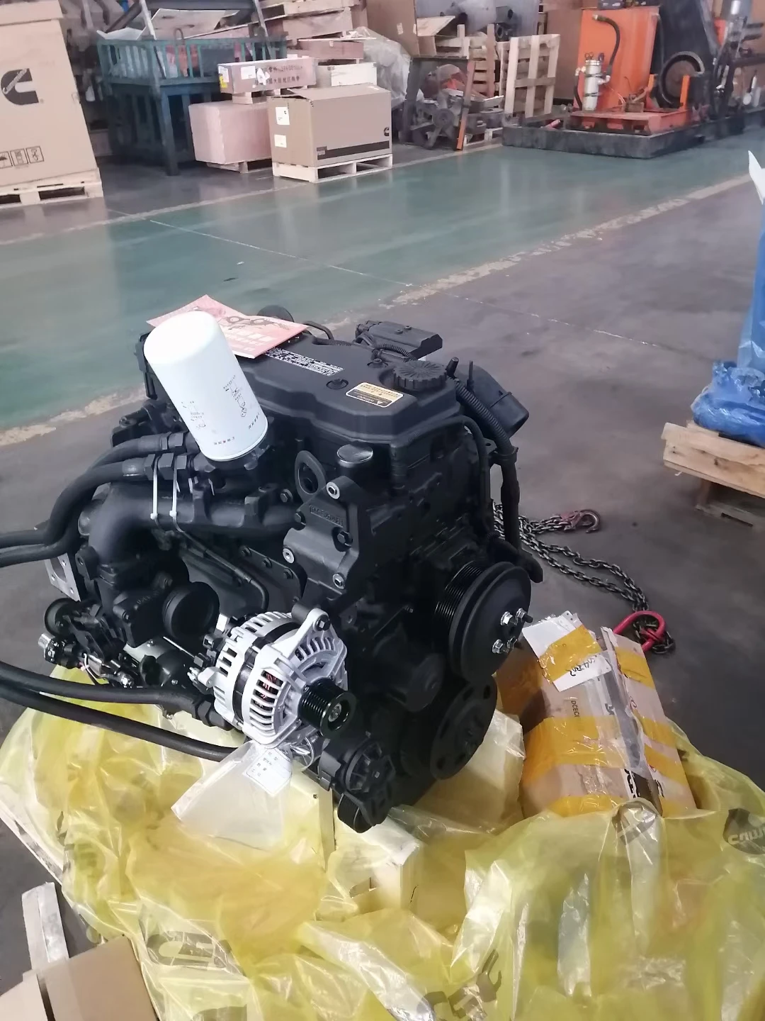 For Isde 4 Cylinders Block Base Engine Marine Truck Diesel Engine Assembly Excavating Machinery For Cumminsis Isde 4 Cylinders