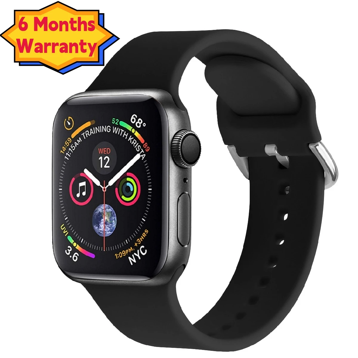 Wholesale Silicone iWatch Strap series Ultra 8 7 SE 49mm 45mm 41mm  bracelets de montre rubber Sport smart for Apple watch bands