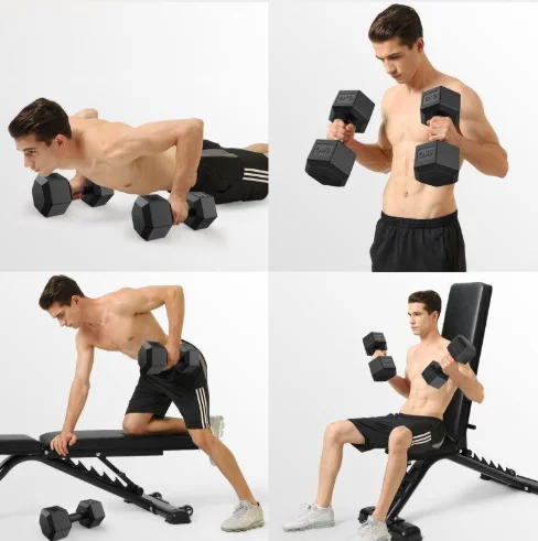 
Body Building Weight Lifting Training Dumbbell Set 
