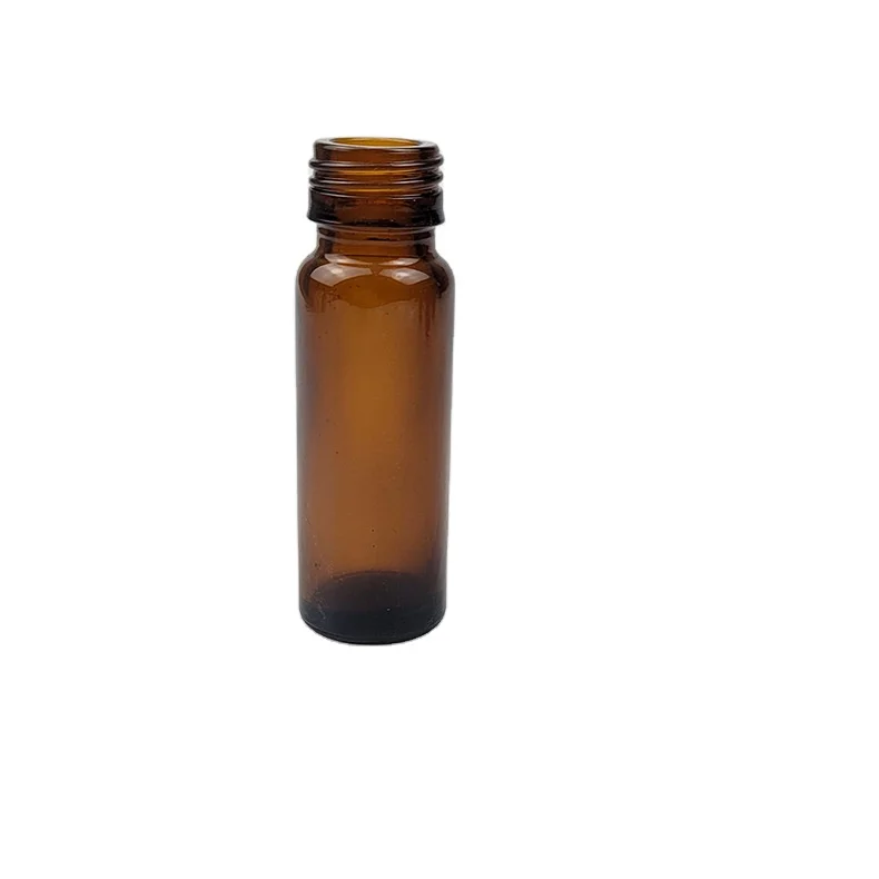 Premium 10ml 15ml 0.5 oz 20ml 30ml Amber Soda Lime Glass Oral Liquid Medicine Bottle With Aluminum Cap