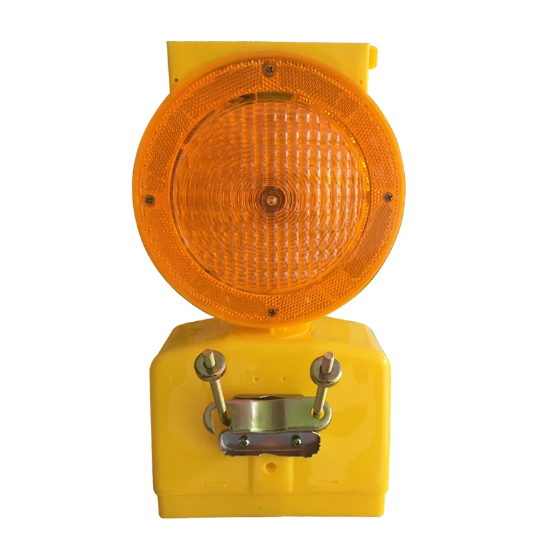 Construction Site Roadside LED Flashing Function Warning Solar Traffic Light
