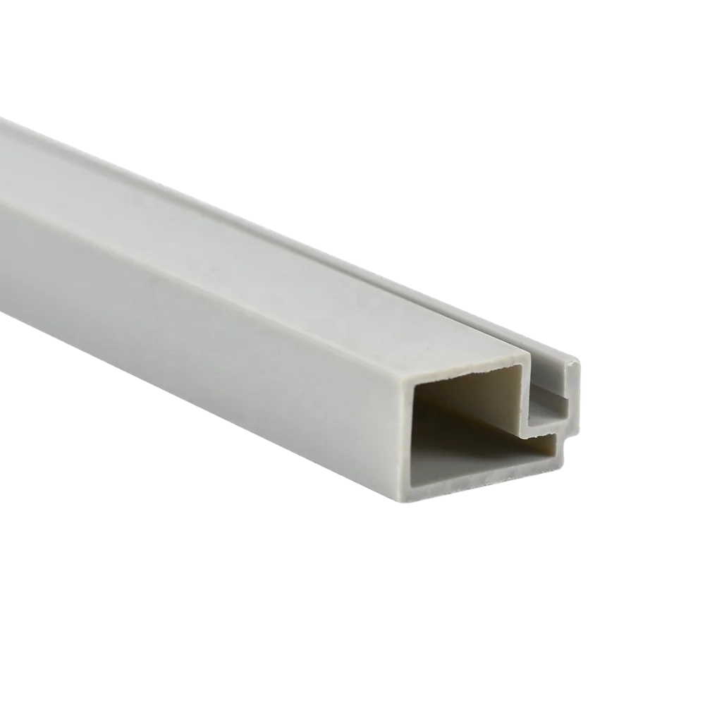 Plastic extrusion profile for screen window frame