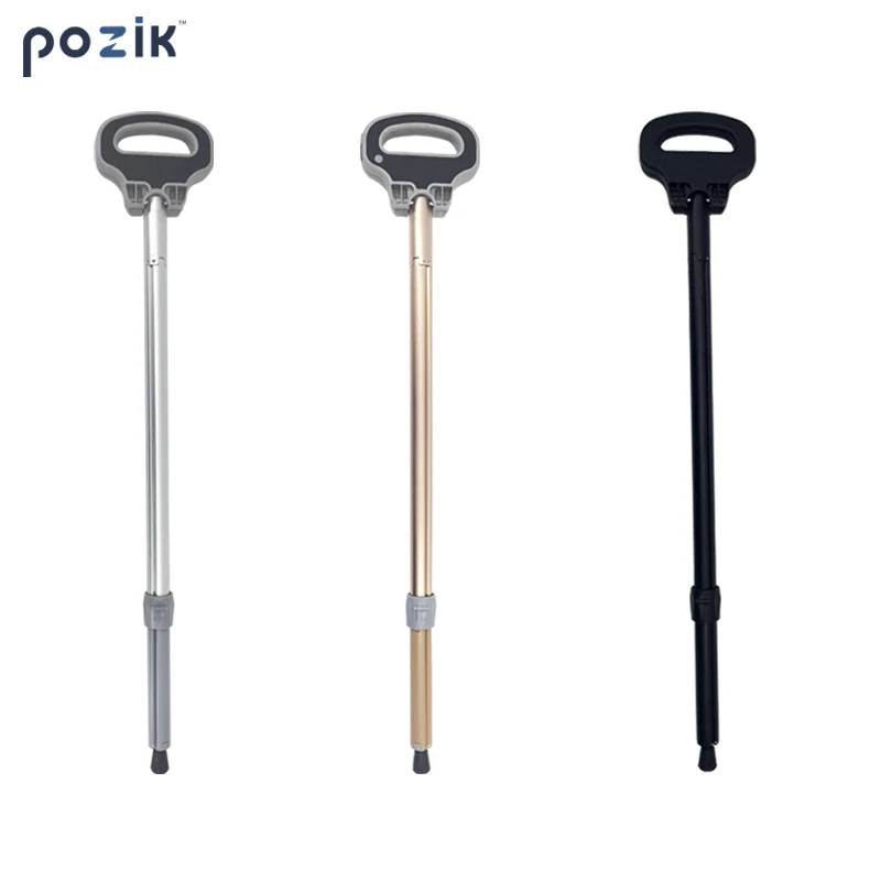 2023 Newly Designed Portable Folding Travel Outdoor Seat Aluminium Alloy Hiking Stick Folding Chair