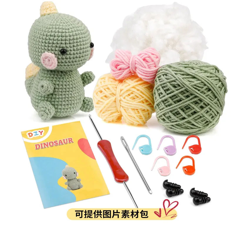 Crochet Kits for Adults and Kids DIY Knitting Supplies Crochet Kit for Beginners with Step-by-Step Video Tutorials brain game