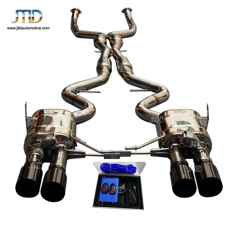made in China performance Exhaust Systems exhaust vacuum valved catback with remote control For BMW E90 E92 M3 exhaust