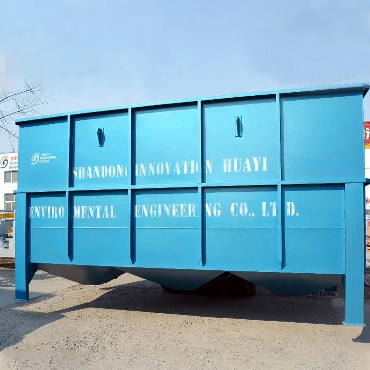 sedimentation tank lamella clarifiers tube settler small capacity