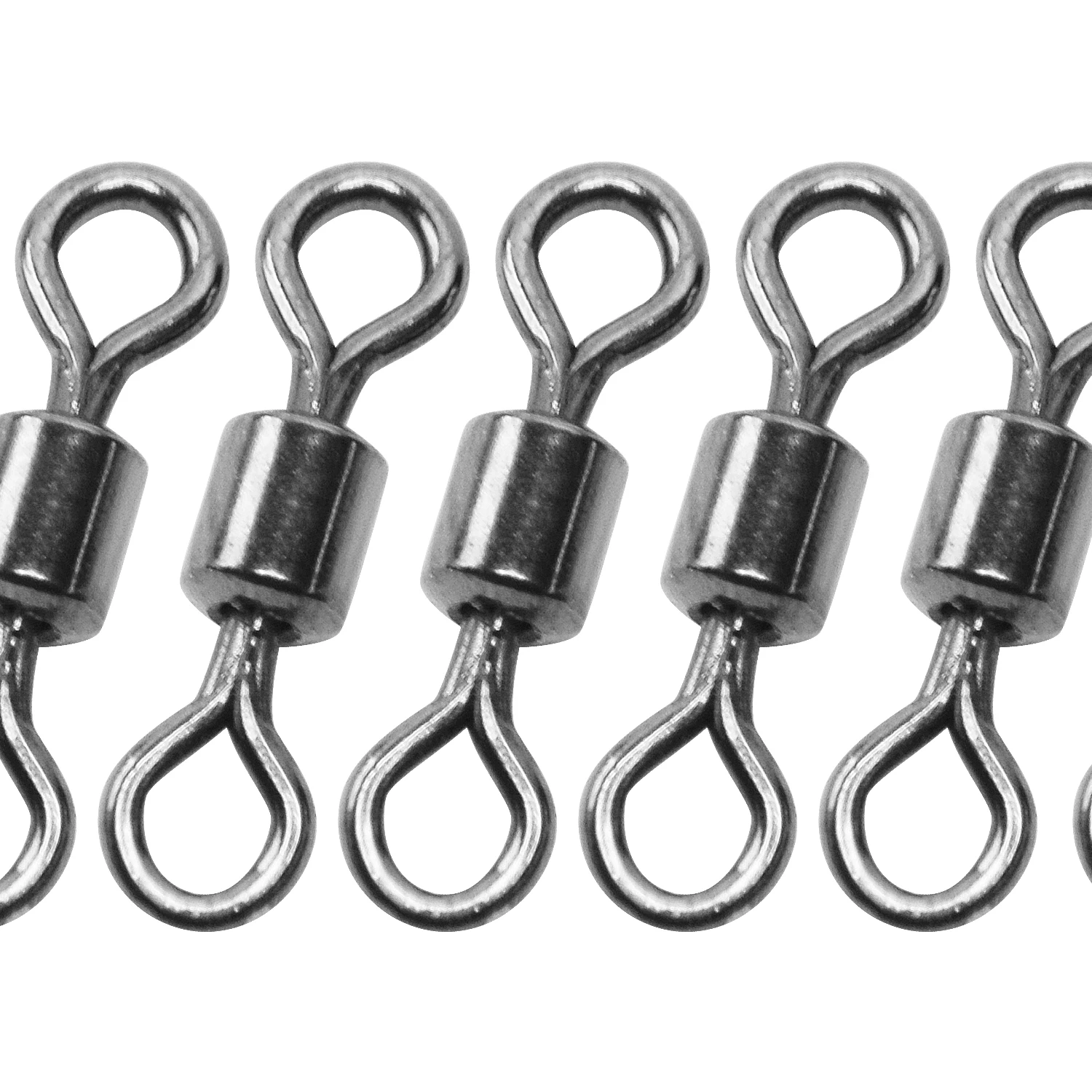 Snap Swivels for General Fishing High Speed Rotation Fishing Swivel made of stainless Steel General Fishing Accessories