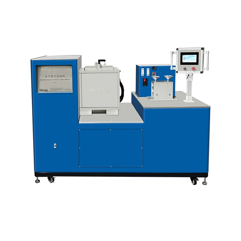 Hasung Jewelry casting machine for hot sale horizontal Continuous casting machine for gold silver and copper