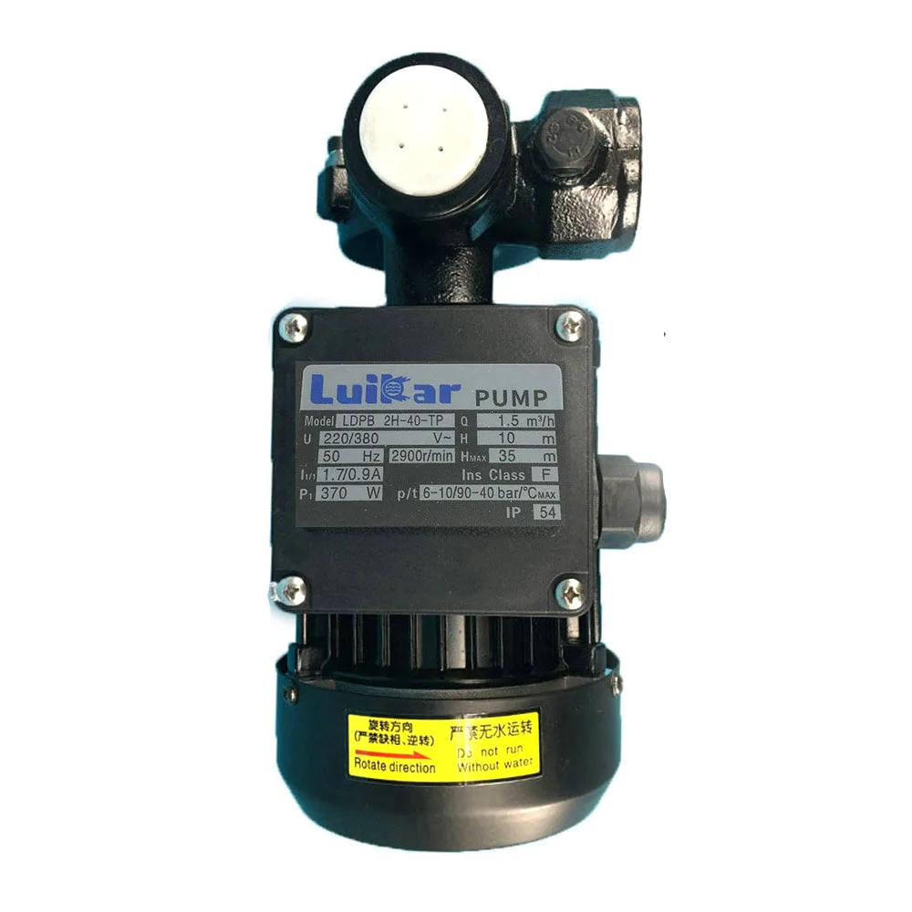 WEDM High Pressure Water Pump with Motor LDPB2H-40 380V 3Phase For CNC Medium Speed Machine