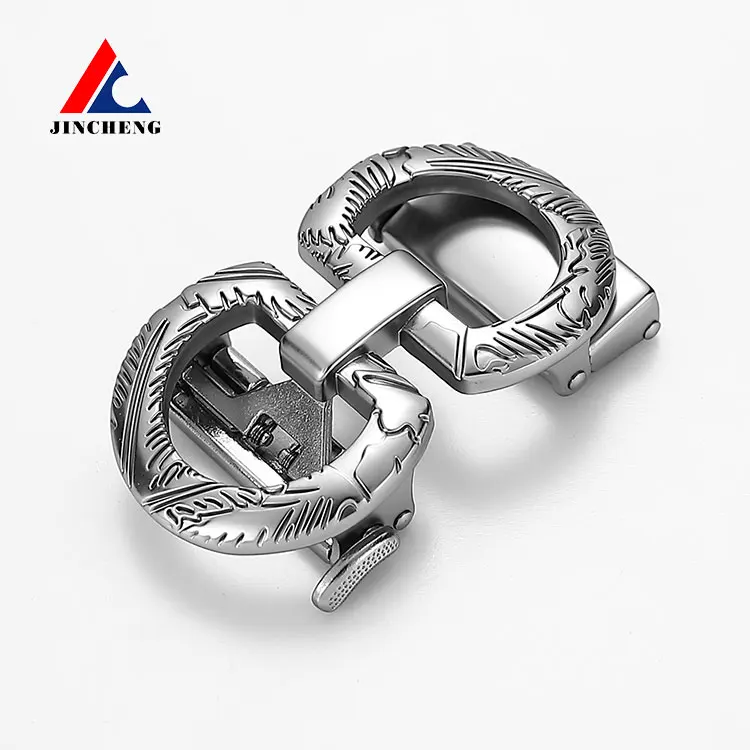 Zinc alloy buckles automatic buckle waist belt head belt accessories