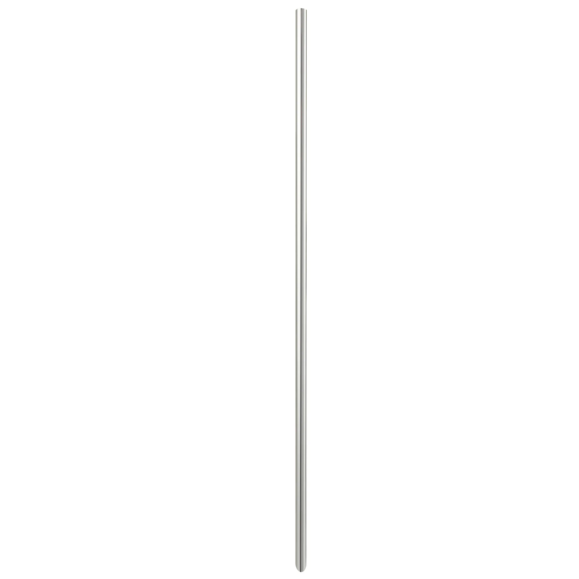 Furniture Hardware Closet Accessories Wardrobe hanging rod Iron art thickened rod round silver rod rack