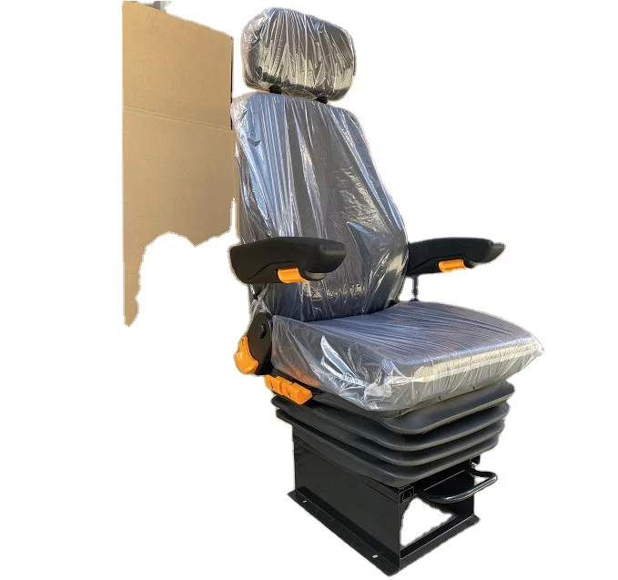 factory top-selling Crane cab operator driver seat Construction machinery operating adjustable Seat Lifting cab Seat
