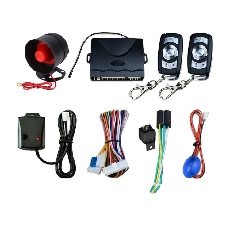 Manufacturer wholesale large preferential car alarm with horn universal 12V