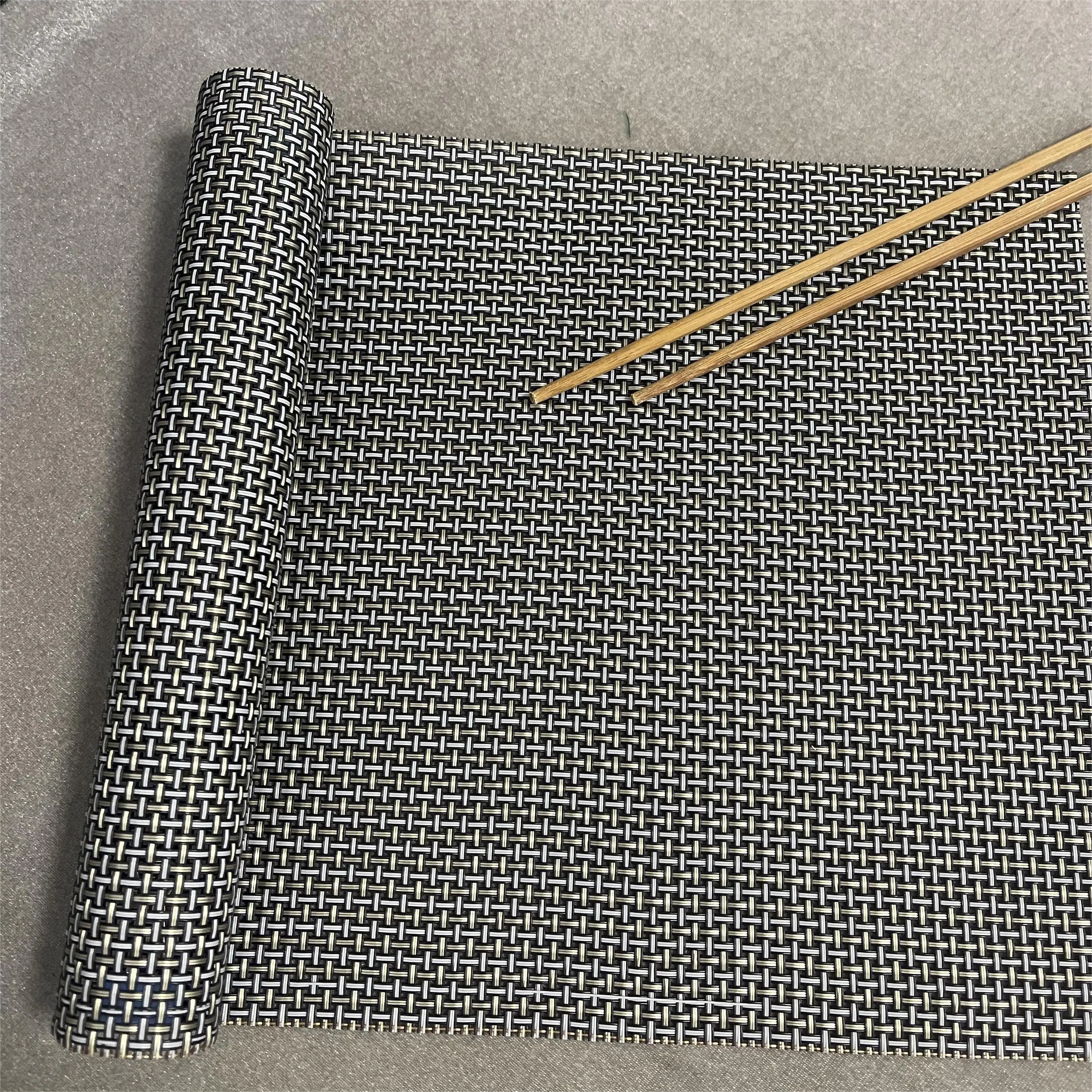 High Quality PVC Placemat Durable Sunscreen Tablemat with Modern Design Wholesale