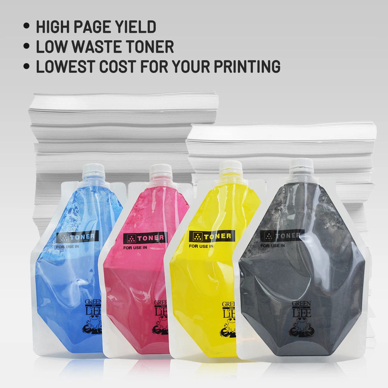 Genuine Compatible TN512 TN324 TN321 Copier Toner Powder For Konica Minolta C308 C368 C454 C554 C224 C284 C364 Refill toner