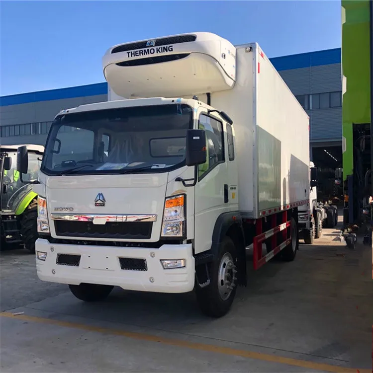 SINOTRUK HOWO 4*2 морозильная камера для мороженного грузовик термо-король рефрижераторная установка