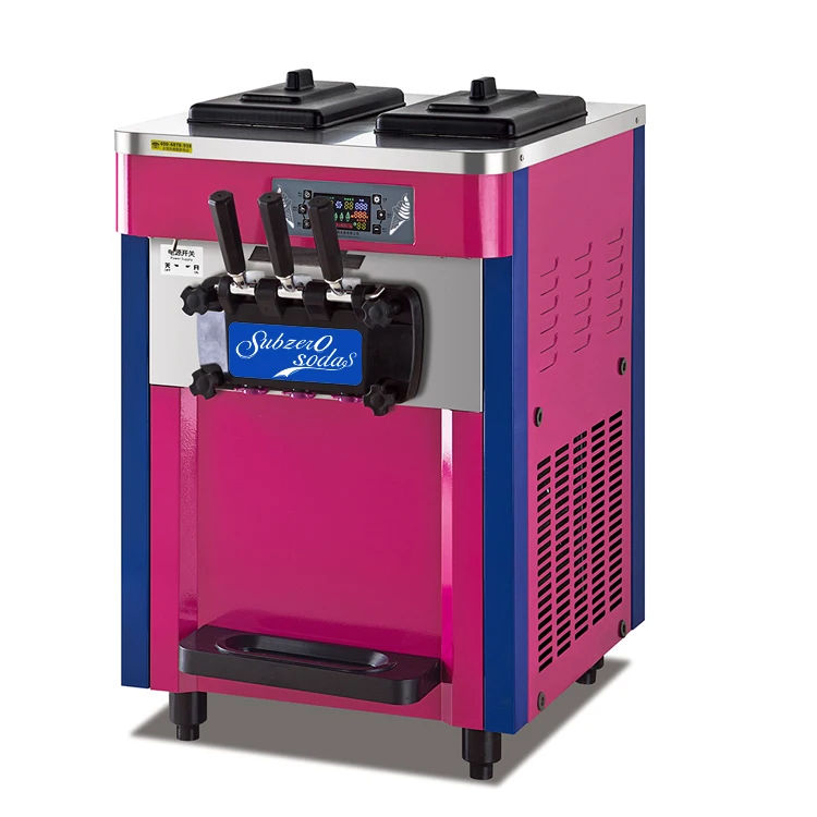 Nengyang Buy The Best Cheap Big Yogurt Italian Industrial Swirl Frozen Countertop Ice Cream Machine