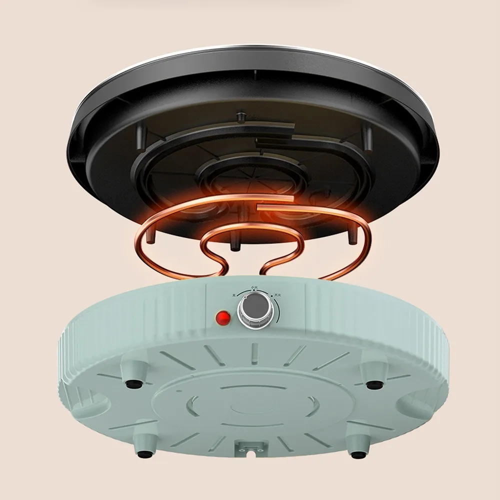 MeiShengFa OEM1300W household indoor round korean grill pan electric flat grills electric griddles