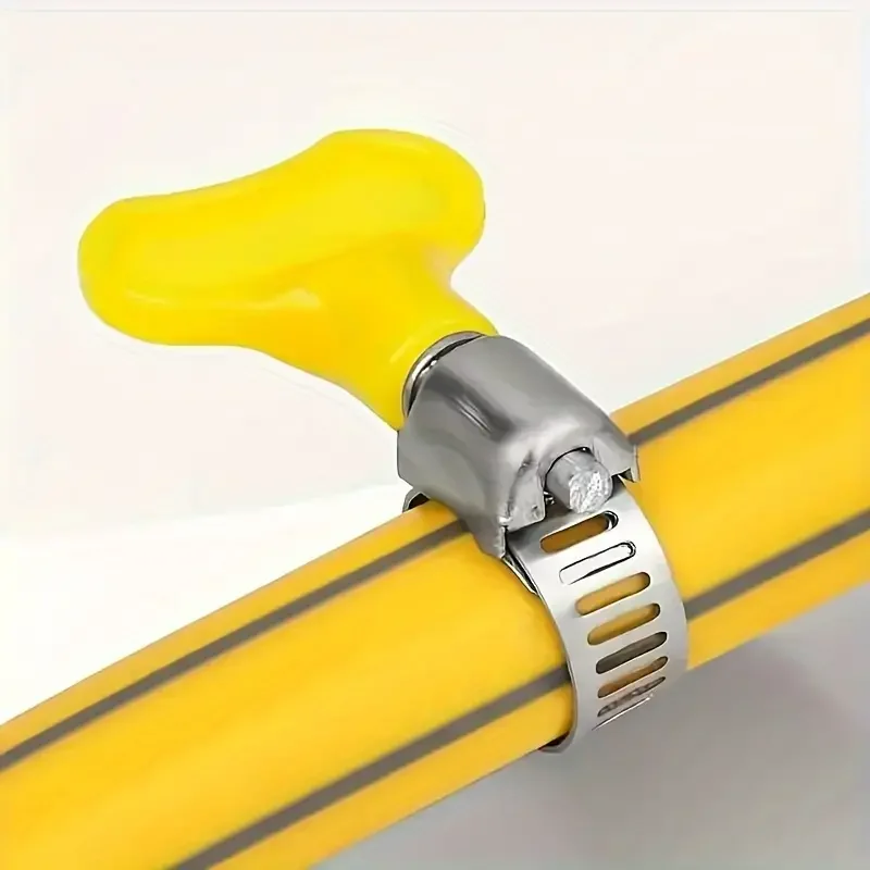 American Type Hose Clamps with Plastic Butterfly Handle Quick Release Hose Clamp for PVC Pipe Fitting