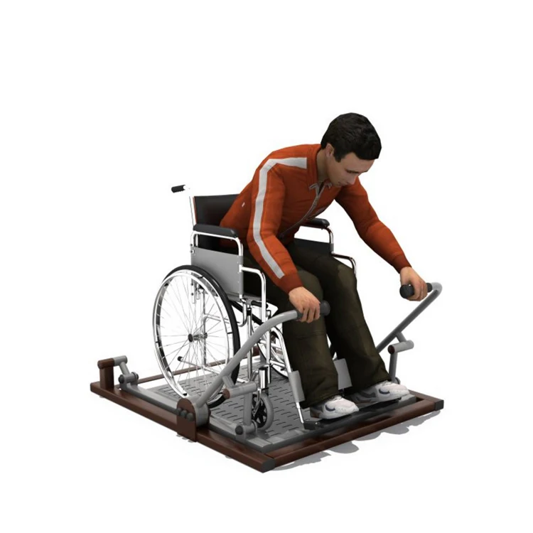 Disabled Outdoor Fitness Gym Equipment Machine Amusement Park Exercise Fitness Equipment for Wholesale
