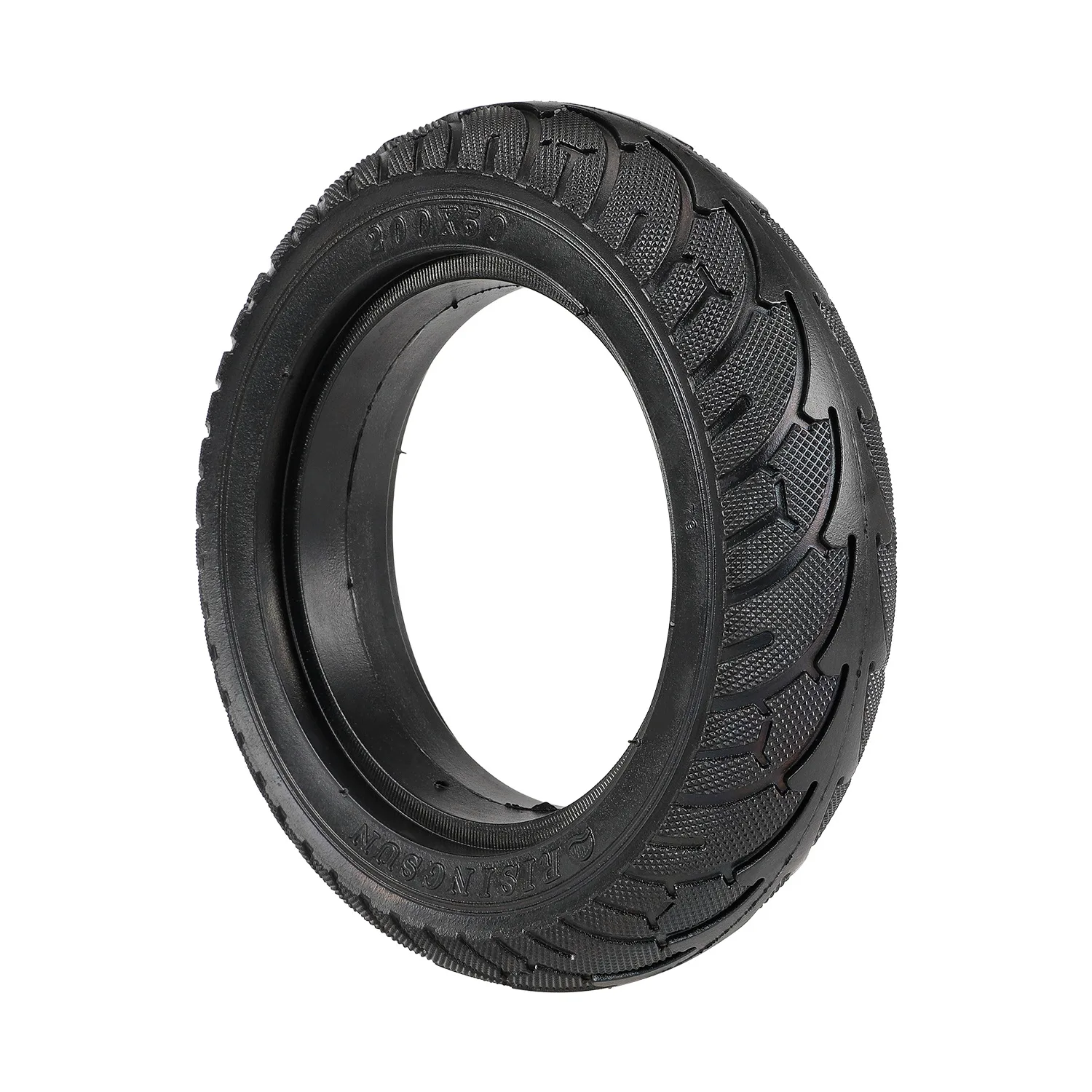 Ulip 8 inch 200*50 tires motor wheel rubber solid tires explosion-proof wheel free of inflation