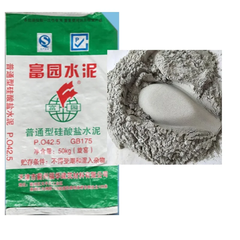 Grey portland cement with durability and corrosion resistance widely used in decoration engineering