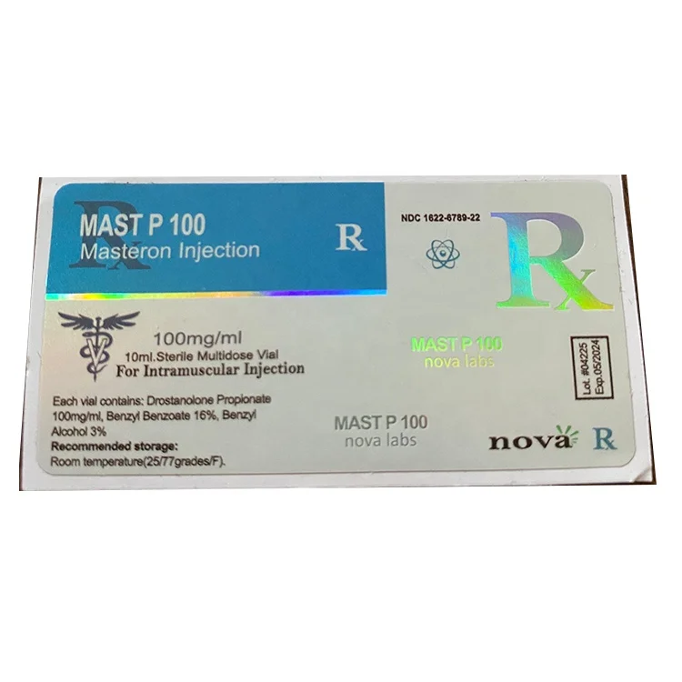 VS-364 Pharmaceutical tablet steroid vial box 100IU oral injection labels