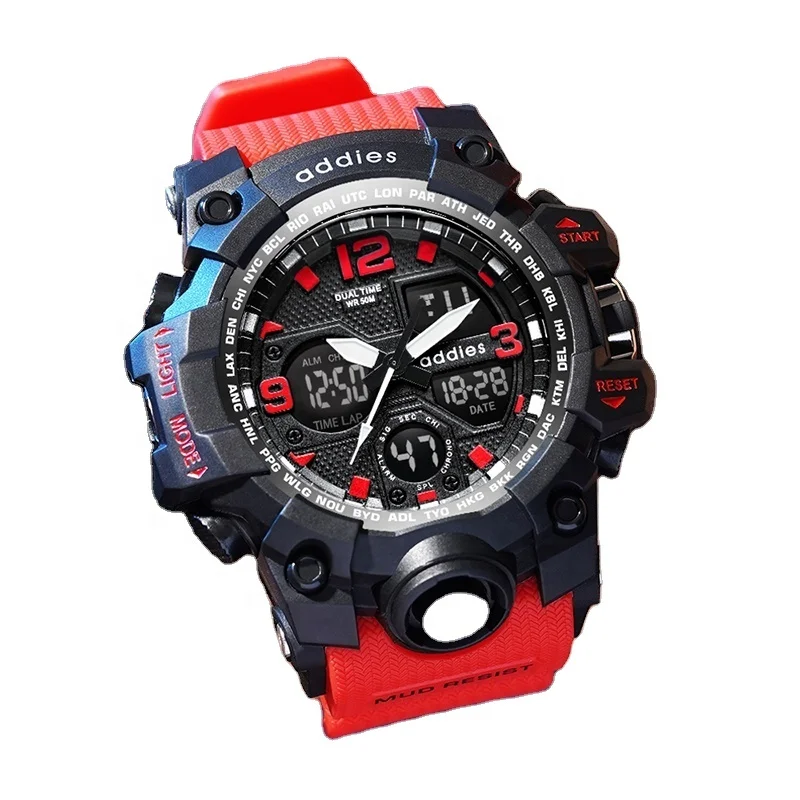 Новинка 2021, мужские часы SY C Shock, спортивные часы G, светодиодные военные водонепроницаемые наручные часы