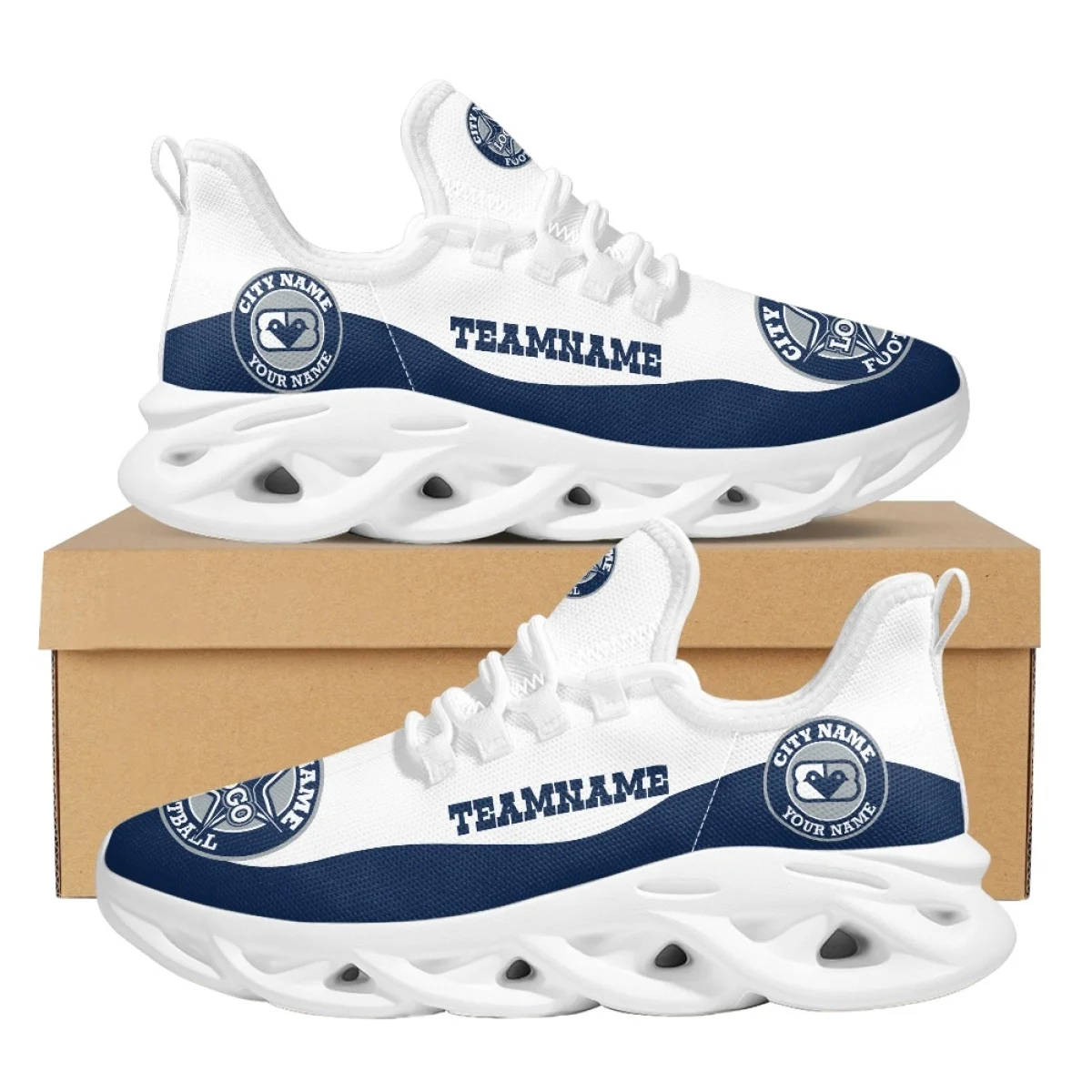 Wholesale Newest Mesh Soccer American Football Custom Team Comfortable Sport Shoes Breathable Lightweight Running