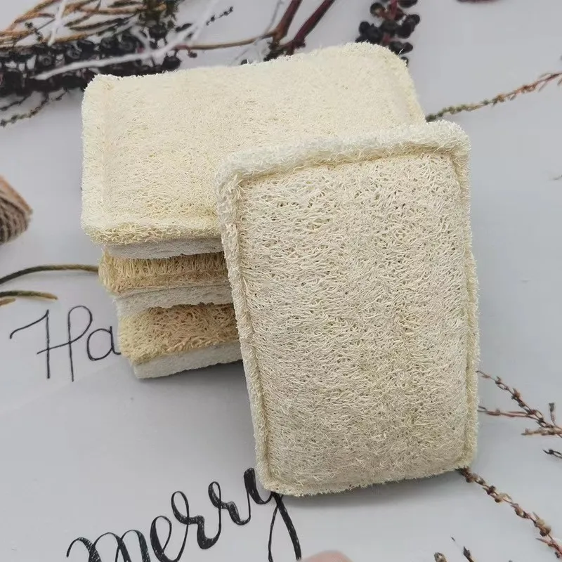 Loofah Kitchen Scrubber Pad Loofah Dish Sponge