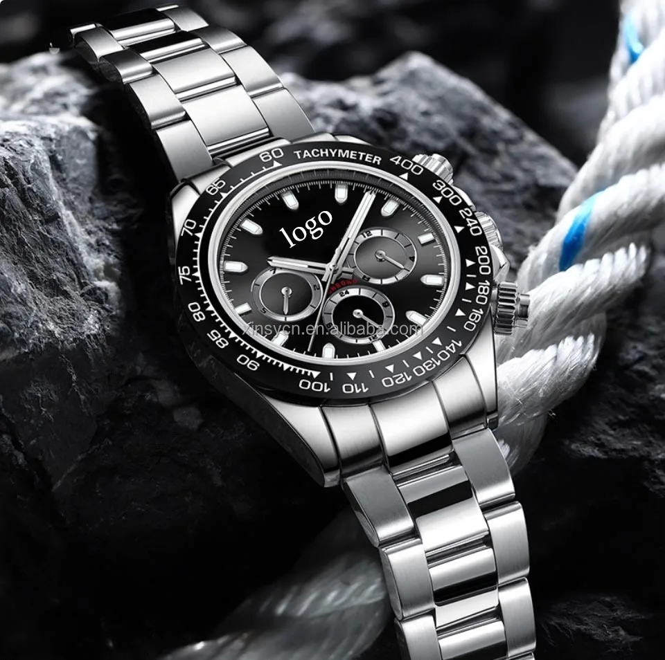 2024 Qf Factory Newest Mechanical Sapphire Watch Men Stainless Steel Fashion Automatic Waterproof Watch  4130 Movement