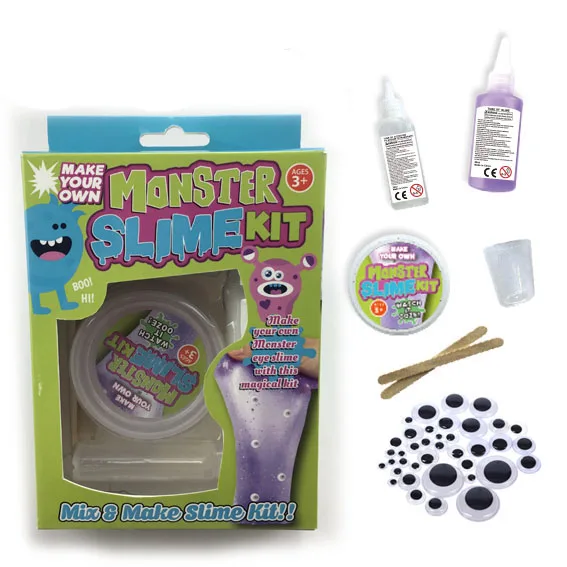 Amazing Slime Toys Children Diy Monster Slime Hand On Kit Educational Make Your Own Slime