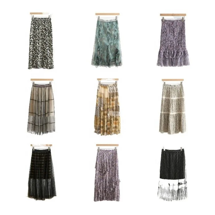 New Fashion Women Girls Europe and America Solid Color Bow Belt Big Hem Hot Sell Dress Long Skirt