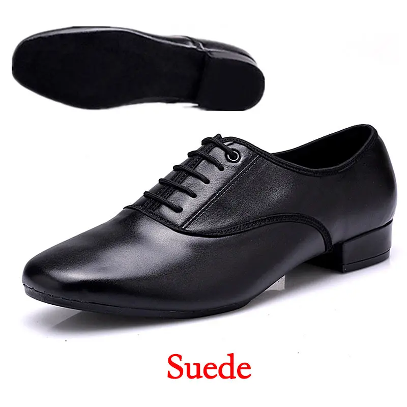 Genuine Leather Men Dance Shoes  Modern Shoes Adult Ballroom Dancing Shoes