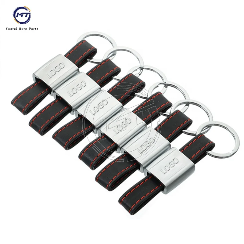 Amazon eBay, Лидер продаж, кожаный брелок для ключей с логотипом автомобиля на заказ, брелок для ключей BMW, Audi, Benz