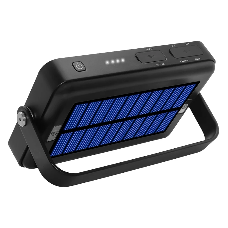 iMato Portable Outdoor Solar LED Camping Lantern Rechargeable 20000mAh PD22.5W QC3.0 Fast Charging Power Bank