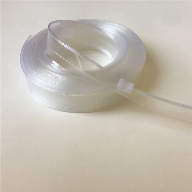 Горячая Распродажа, высококачественные прозрачные молнии из ПВХ для сумок