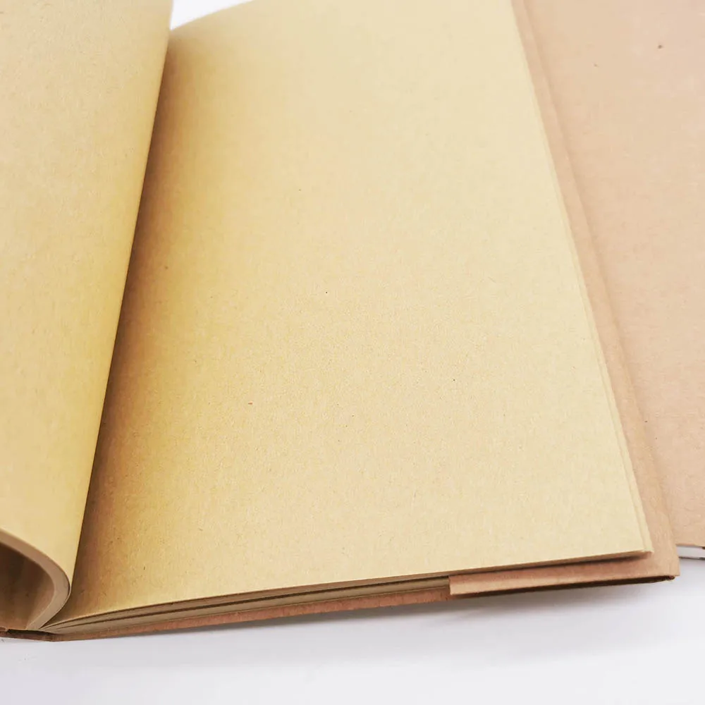 Экологичная книга с бумажными композициями модная художественная школа скетчбук A5 из крафт-бумаги пустой