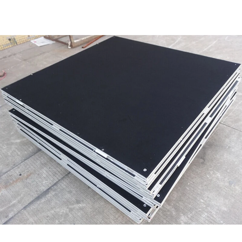 kkmark indoor Portable Drum display Quickly Assemble event Intelligent Modular smart Stage Platform with Riser