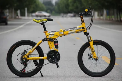 20 Inch Folding Bike 21/24/27 Speed  High-carbon Steel Mountain Bike for Men And Women Students Bicycles