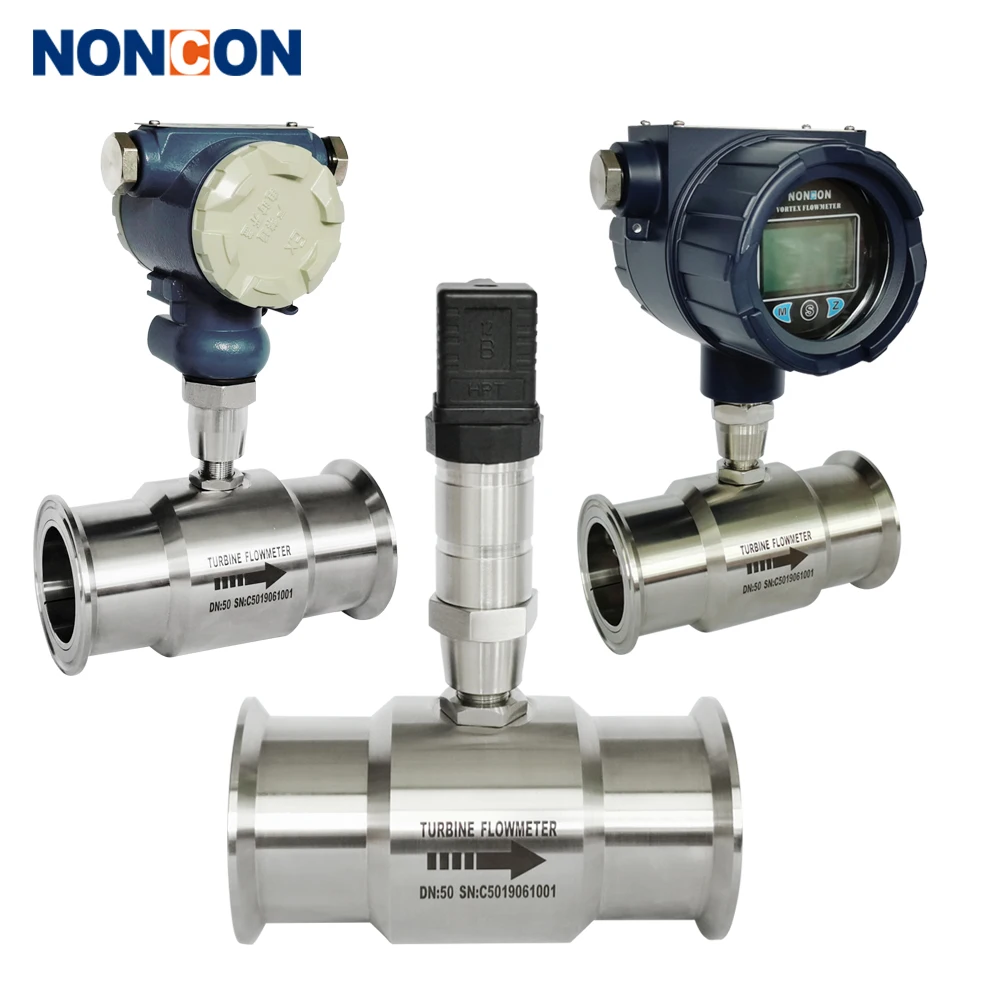 Digital liquid fertilizer turbine  flow meter  liquid  acid flow controllers smart water meter