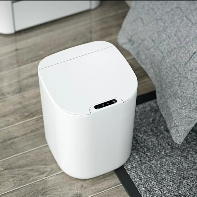 16L intelligent waste basket electric induction touchless dustbin automatic with sensor garbage bin smart trash can