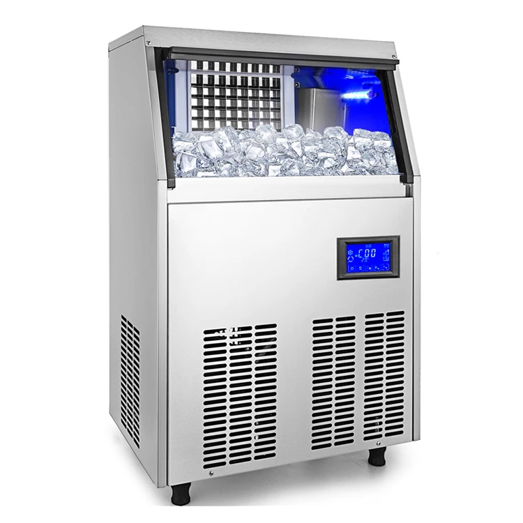 Directly Selling 120Kg High Quality ice maker machine 110v Modern Novel Design Ice Cube Making Machine