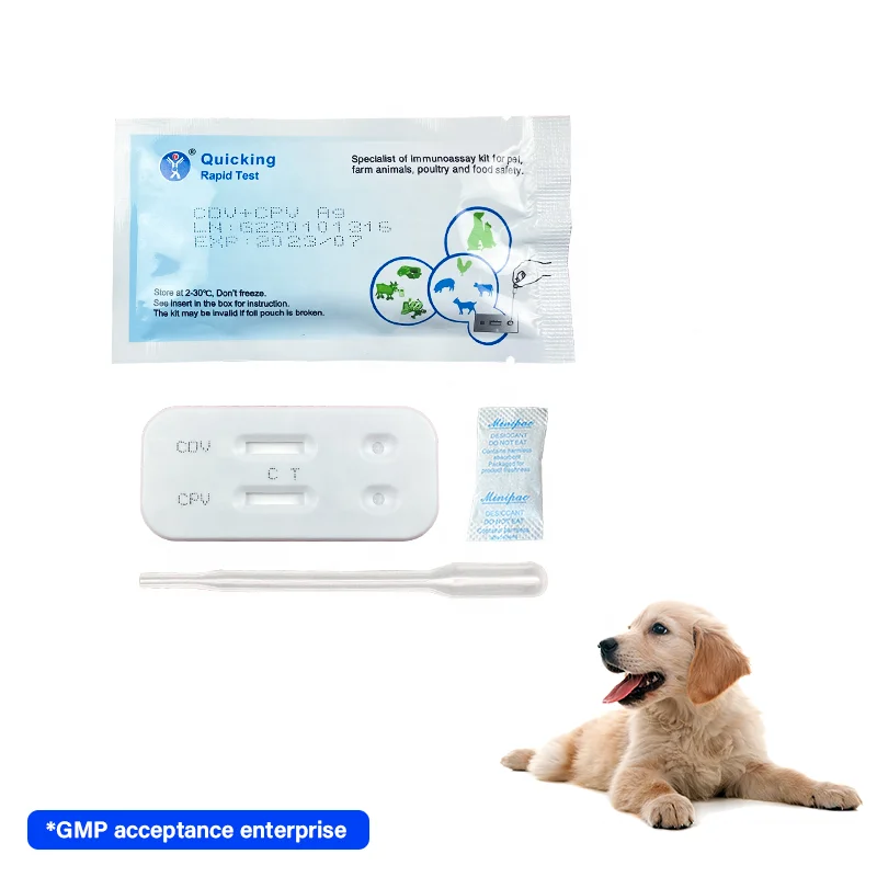 vet rapid test for dog parvovirus/canine parvovirus test kit/test parvovirus