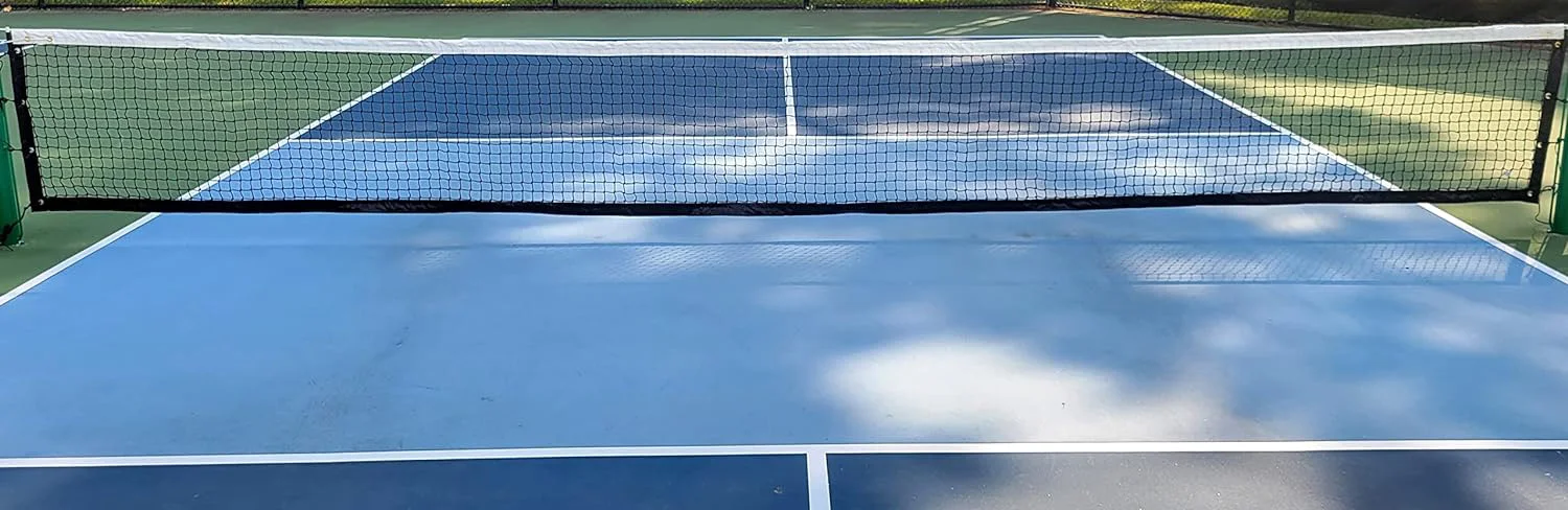 12.8*1.07m Tennis Net Doubles Tennis Net with Polyester Headband Super Pro Tennis Net