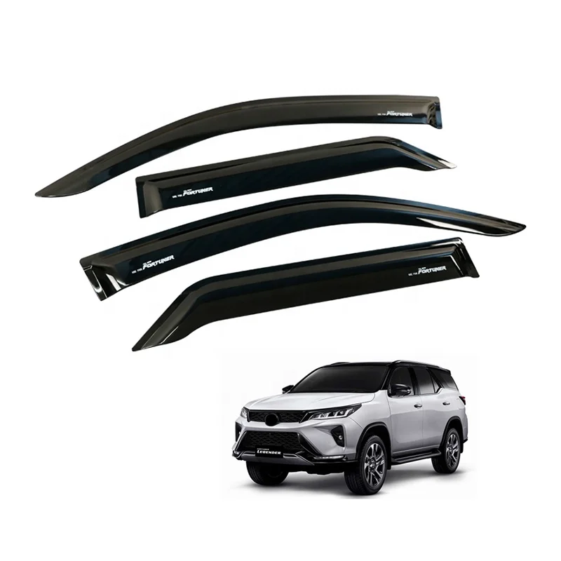 Оптовая цена Автомобильное Вентиляционное стекло Защита от дождя автомобильное Окно Солнцезащитный козырек для Toyota Fortuner 2021 аксессуары