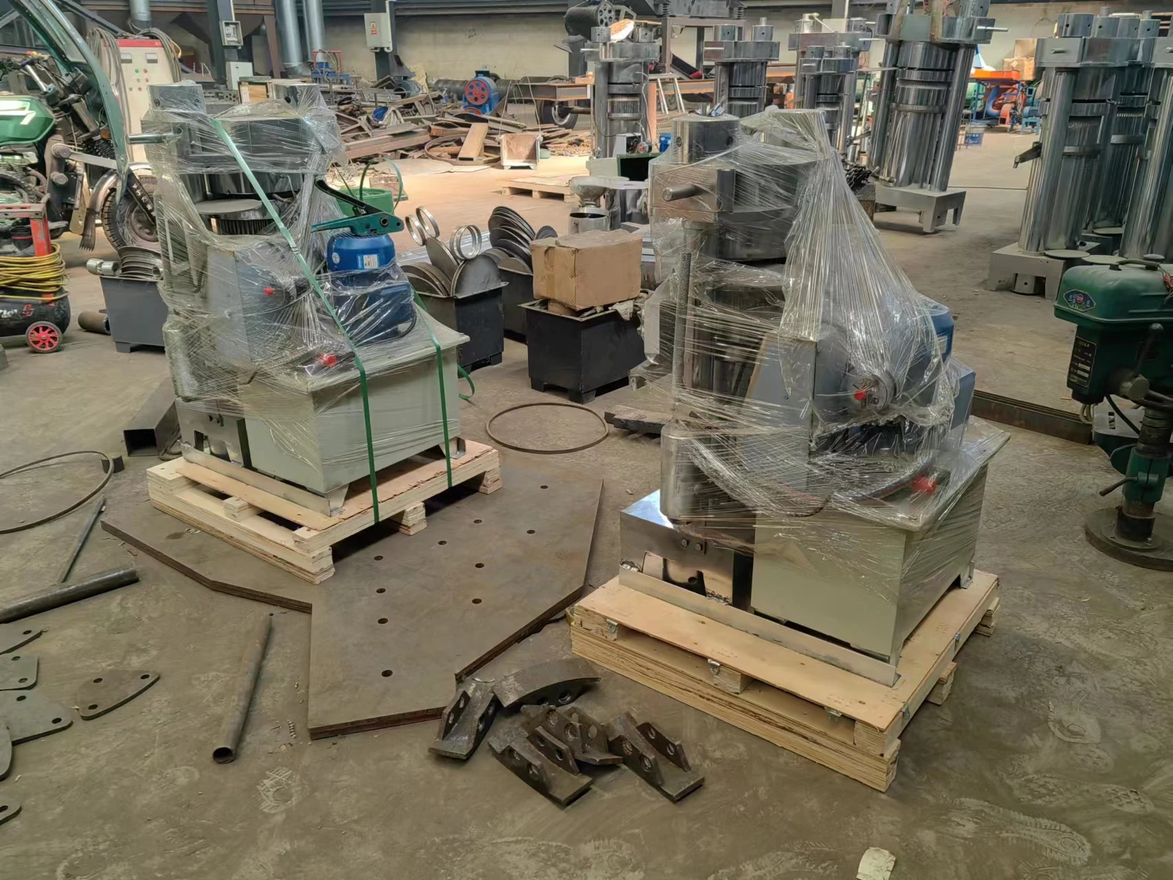 Motor Provided 220V Automatic Commercial Use Oil Press Making Machine Vegetable Seeds Sunflower Oil Extractor Machine for Sale